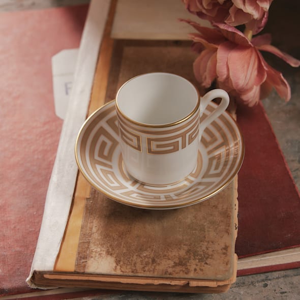 Porcelain table service Labirinto of Gio Ponti | Ginori 1735